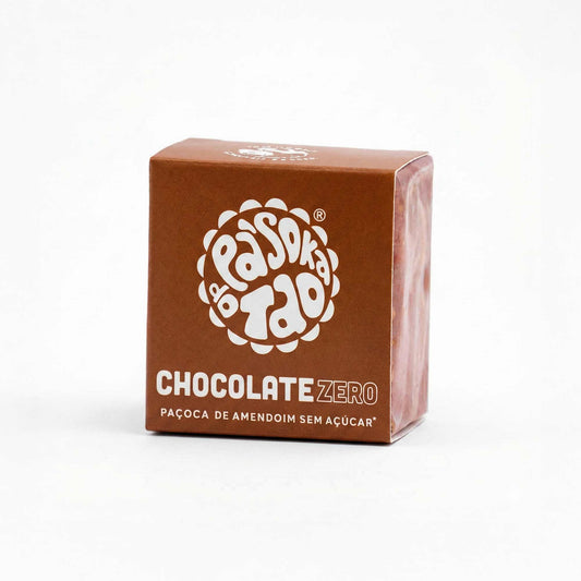 Paçoca Zero Chocolate 4 unid.