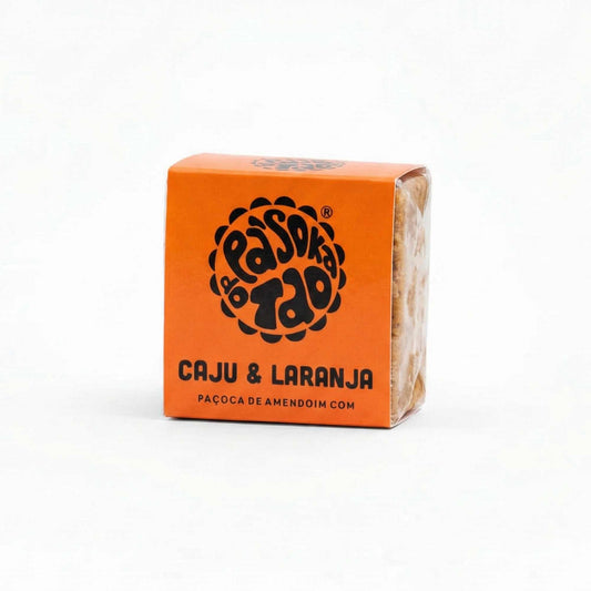 Paçoca Caju e Laranja 4 un.