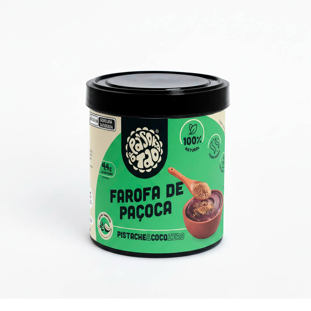 Farofa de Paçoca Pistache & Coco Zero 360 g