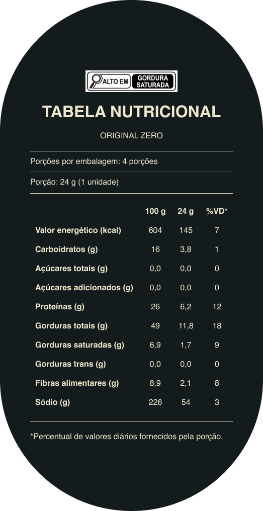Paçoca Zero Original 4 un.