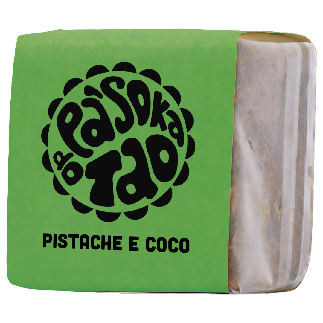 Paçoca Pistache e Coco 4 un.