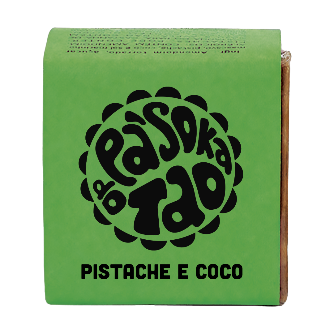 Paçoca Pistache e Coco 4 un.
