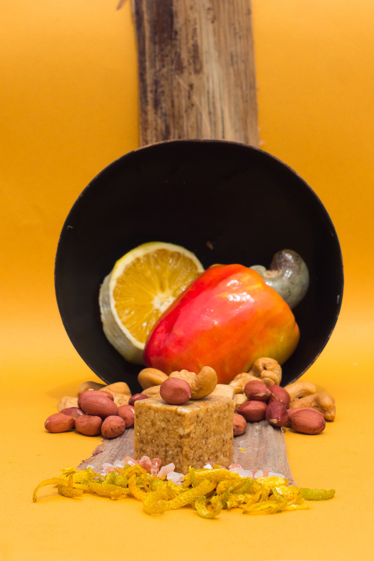 Paçoca Caju e Laranja 4 un.