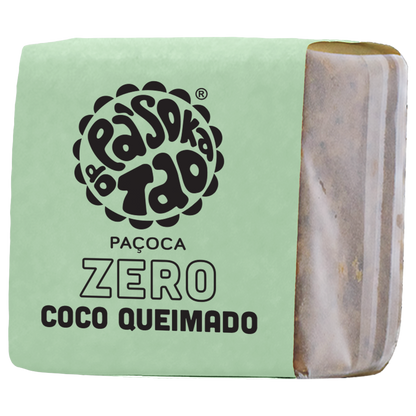 Paçoca Zero Côco Queimado 4 un.