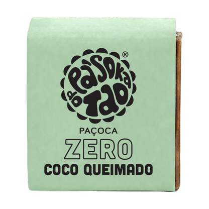 Paçoca Zero Côco Queimado 4 un.
