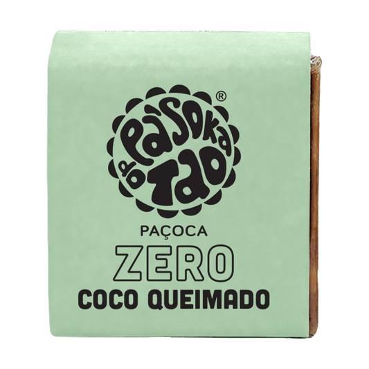 Paçoca Zero Côco Queimado 4 un.