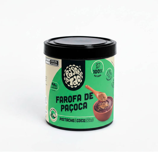 Farofa de Paçoca Pistache & Coco Zero 360 g