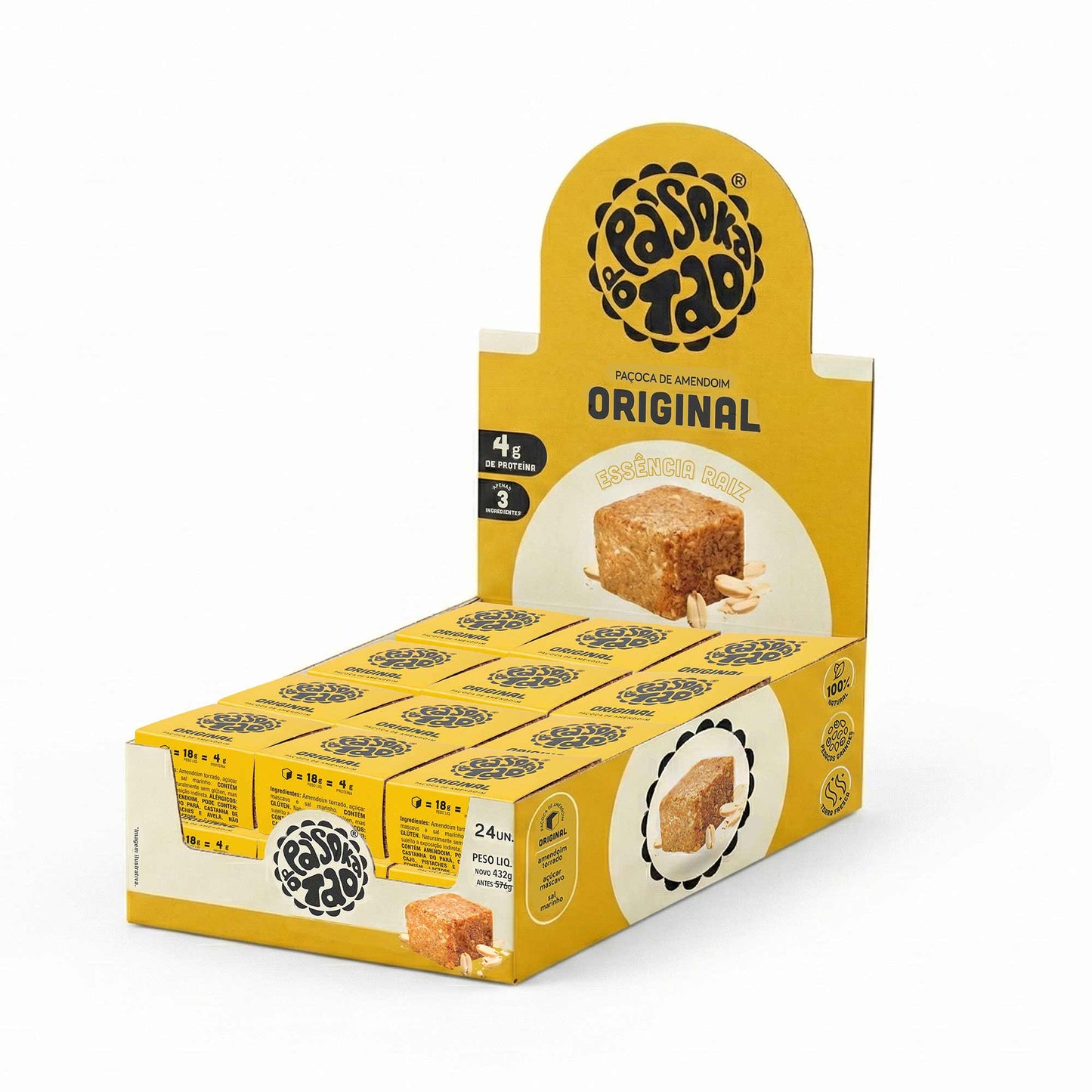 Display Paçoca Original 24 un.