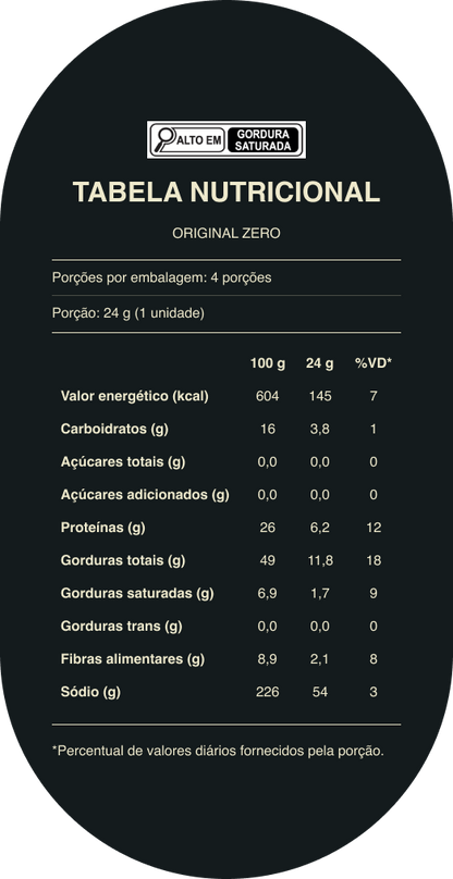 Paçoca Zero Original 4 un.