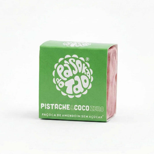 Paçoca Zero Pistache & Coco 4 unid.