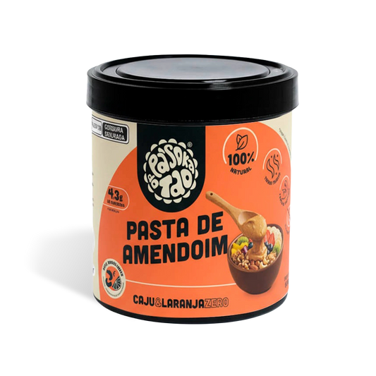 Pasta de Amendoim Caju e Laranja Zero 600 g