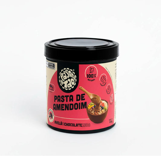 Pasta de Amendoim Avelã & Chocolate Meio Amargo Zero 600 g