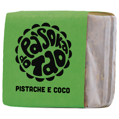 Paçoca Pistache e Coco 4 un.