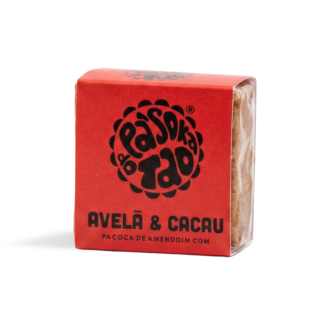 Paçoca Avelã e Cacau 4 un.