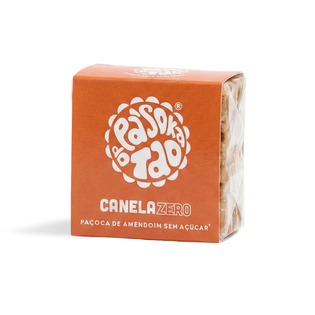 Paçoca Zero Canela 4 un.