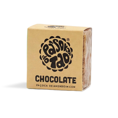 Paçoca Chocolate 4 unidades