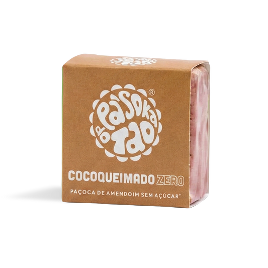 Paçoca Zero Côco Queimado 4 un.