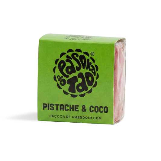 Paçoca Pistache e Coco 4 un.