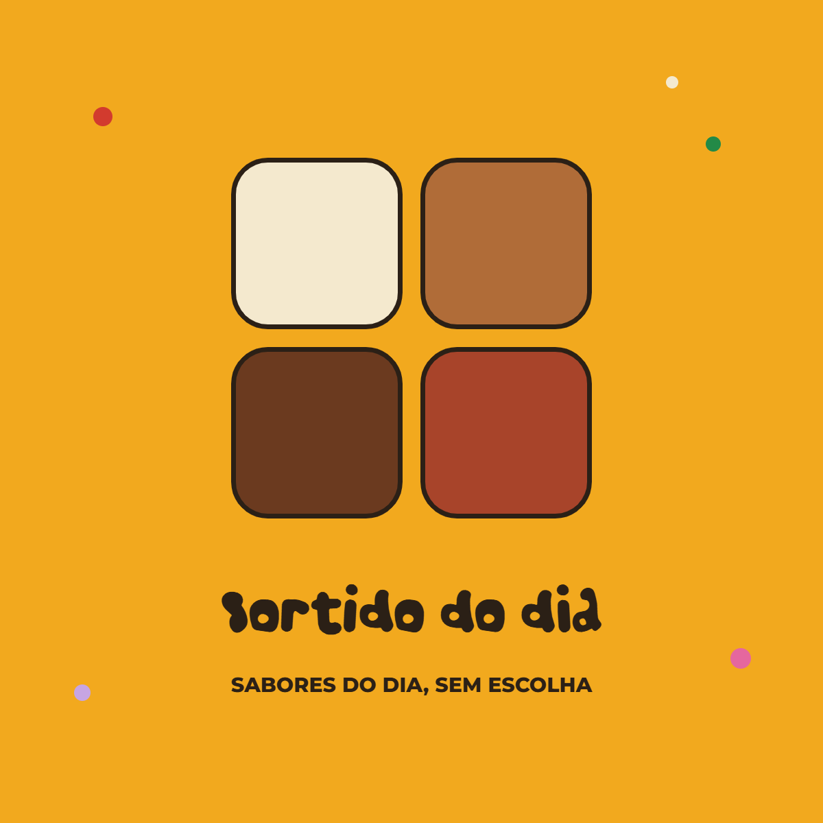 Kit Degustação Sortido do dia