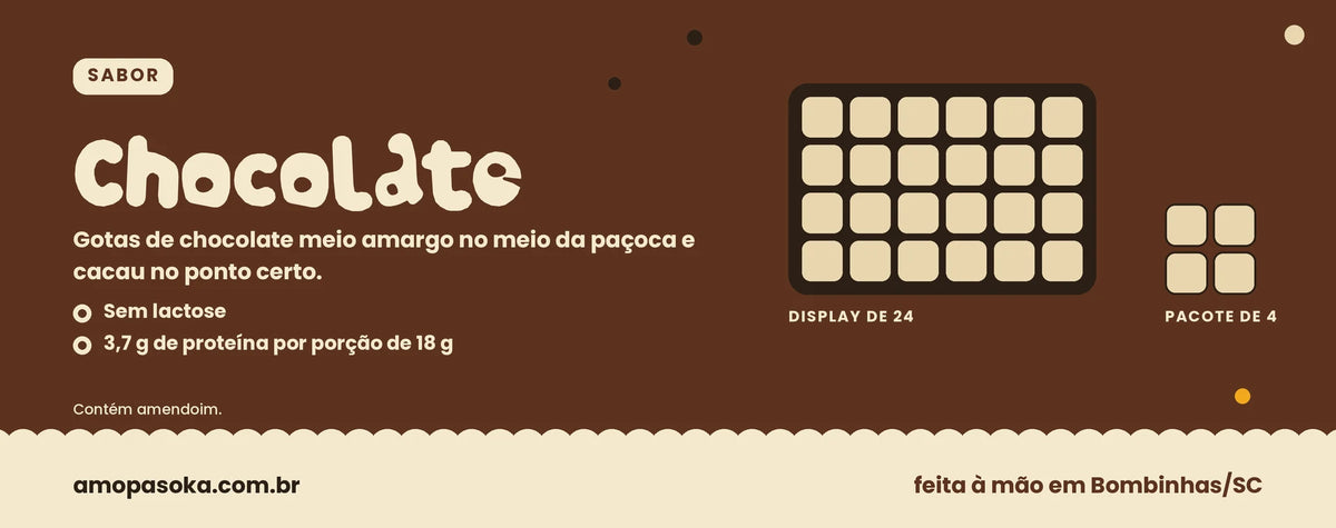 Paçoca Chocolate