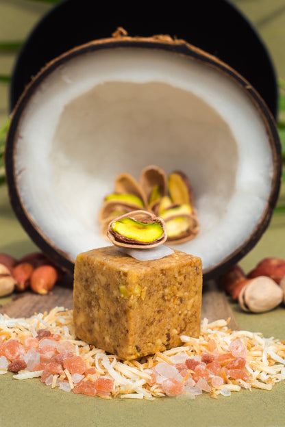 Paçoca Pistache e Coco 4 un.